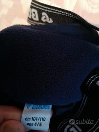 Pantaloni sci brugi 110 cm