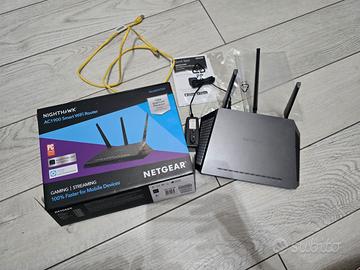Netgear R7000 Router WiFi Nighthawk, Dual Band 