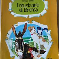Vintage fiaba cartonato I musicanti di Brema AMZ