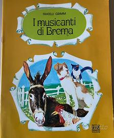 Vintage fiaba cartonato I musicanti di Brema AMZ