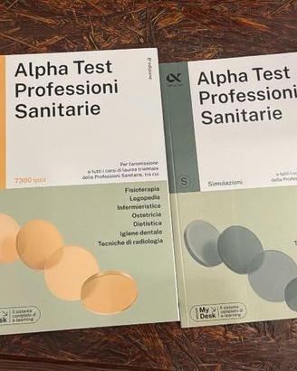 Alpha test professioni sanitarie