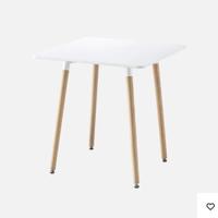 Tavolo da pranzo quadrato, biaco, nuovo.