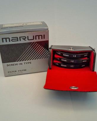 Set Filtro Close-Up Marumi 52mm +1/+2/+3