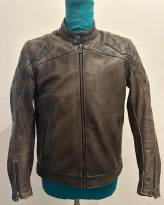 Giubbotto pelle da Motociclista