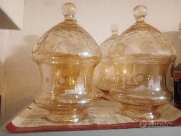 Bocce Lampadario vintage 