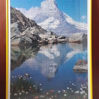 Quadro puzzle montagna Cervino