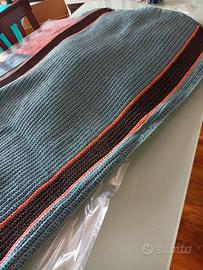 tappeto fatto da me ad uncinetto per bagno