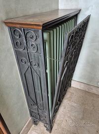 copri termosifoni in ferro battuto