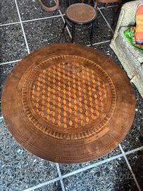 Tavolo sorrentino circolare