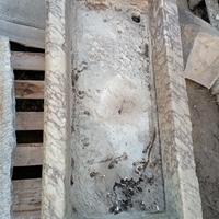 lavandino vasca in marmo o pietra antico