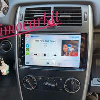 AUTORADIO 9'' Android 14 PER MERCEDES CLASSE A B V