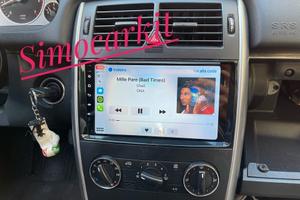 AUTORADIO 9'' Android 14 PER MERCEDES CLASSE A B V