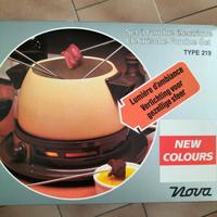 Set elettrico per fonduta 