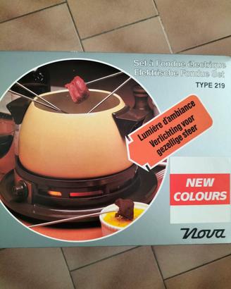 Set elettrico per fonduta 