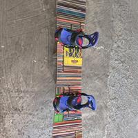 Burton WhammyBar 155 Snowboard +Attacchi Cartel M