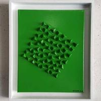 BEPPE BORELLA - Granito, tela e acrilico