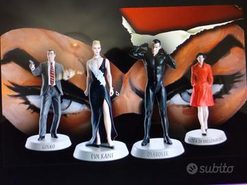 20 statuine del "Il mondo di Diabolik"
