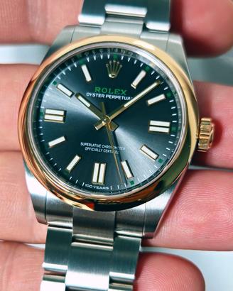 Rolex OP 41mm 100 anniversario 134303 new 08/2026