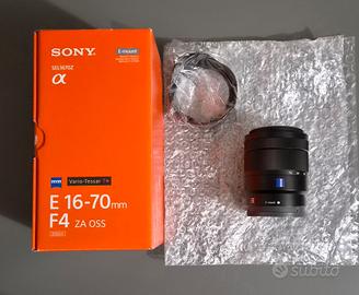 Obiettivo Sony Zeiss 16-70 f4 Apsc