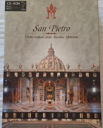 San Pietro Visita Virtuale Basilica CD-ROM Box
