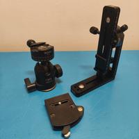 Manfrotto e Benro Testa e Piastre