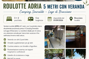 roulotte al lago di Bracciano
