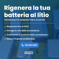 Rigenerazione batteria 24v, 36v e 48v