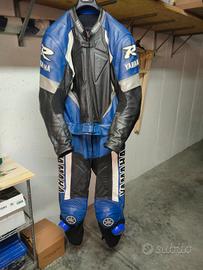 tuta in pelle Yamaha 