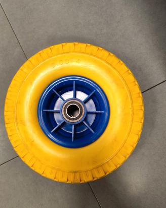 Coppie ruote carrello 3.00-4 NUOVE antiforatura