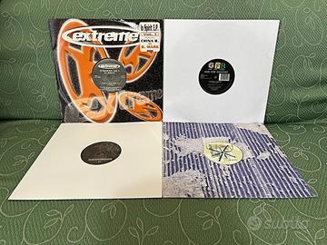 Lotto stock dischi in vinile musica techno trance