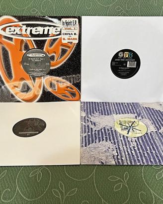 Lotto stock dischi in vinile musica techno trance