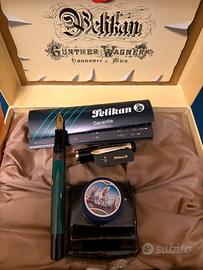 Penna stilografica con calamaio Pelikan