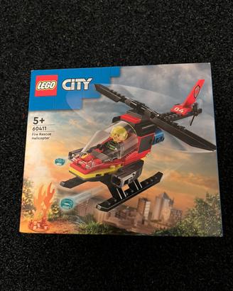 Lego city elicottero pompieri