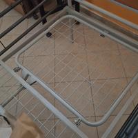 letto ospedaliero più materasso anti decubito