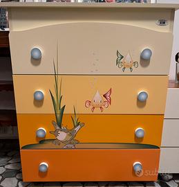 Fasciatoio e lettino