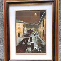 olio su tela di Laganà