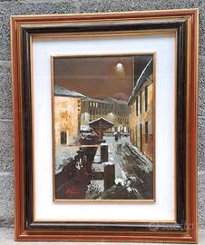 olio su tela di Laganà