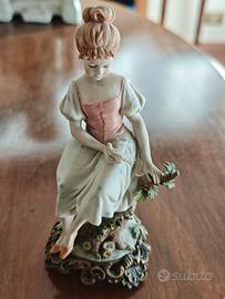 Statua Capodimonte donna