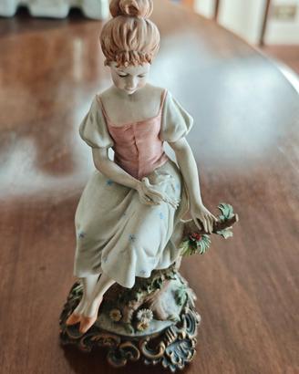 Statua Capodimonte donna