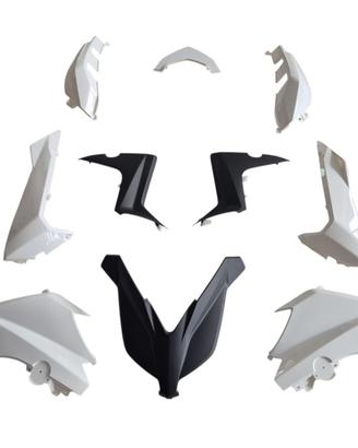 KIT CARENE X-MAX 125 250 400 2014>2017 BIANCO