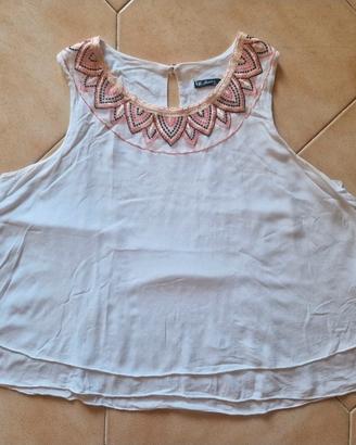 Top a trapezio Brend taglia S