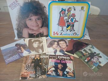 Lotto 9 Vinili Rari - Raffaella Carrà, Albano,