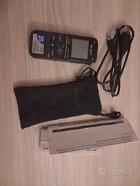 Registratore vocale digitale Sony ICD-AX412