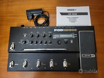 Pedaliera per chitarra elettrica Line 6 Pood 300