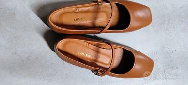 scarpe donna ballerine in Pelle vera mai usate!