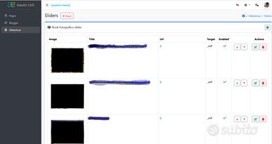 Realizzazione siti web, gestionali aziendali