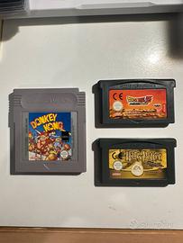 Lotto Giochi Nintendo GameBoy e GameBoy Advance