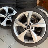 CERCHI AUDI A3 18 CON GOMME TERMICHE