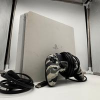 PlayStation 4 Slim Bianca + Controller