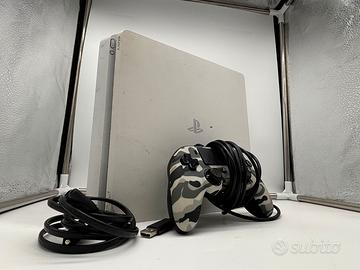 PlayStation 4 Slim Bianca + Controller